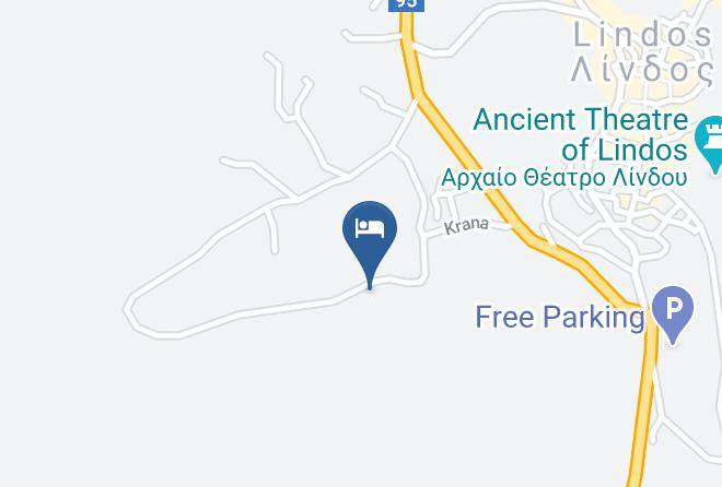 Dodecanese - Lindian Myth Sea View Studios Maps