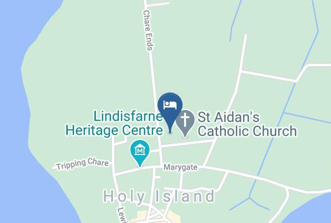 Lindisfarne Hotel Map