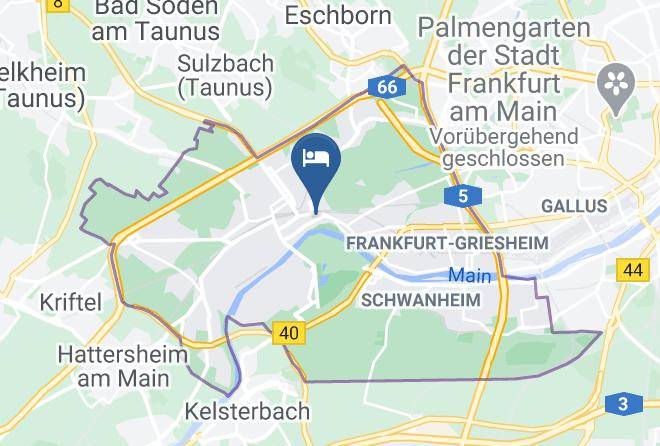 Frankfurt Am Main - Lindner Congress Hotel Frankfurt Maps