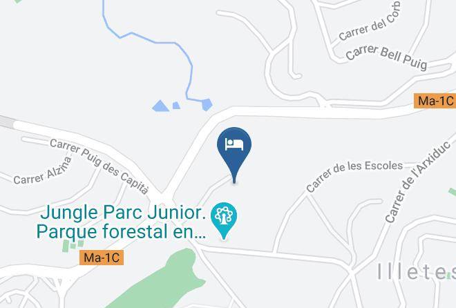 Lindner Golf Resort Portals Nous Map