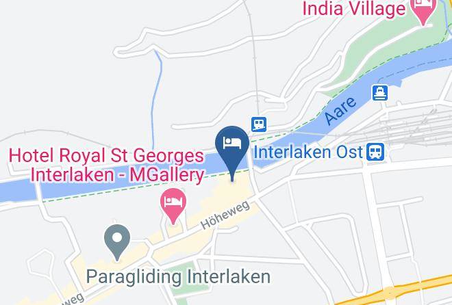 Interlaken Oberhasli - Lindner Grand Hotel Beau Rivage Maps