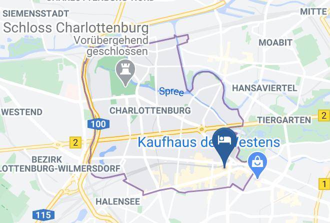 Stadt Berlin - Lindner Hotel Am Kudamm Maps