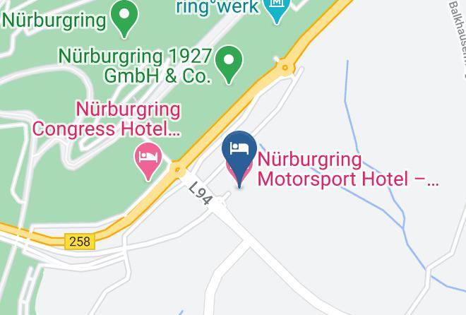 Nurburgring Motorsport Hotel Managed By Lindner Map
