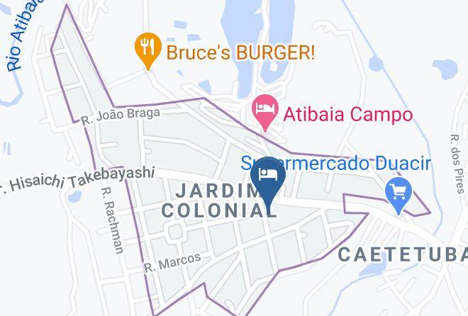 Atibaia - Lindo Sitio Para Temporada Em Atibaia Sp Brasil Maps