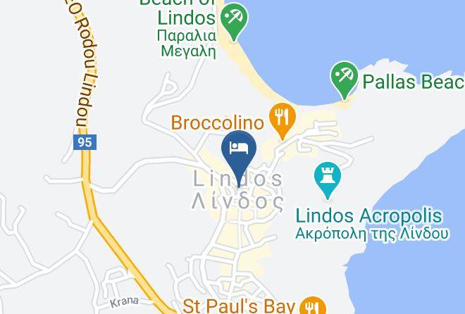 Lindos Grand Resort & Spa Map
