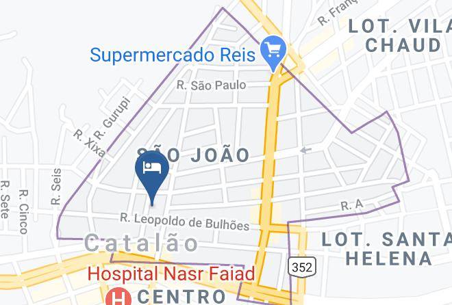 Catalao - Lindoya Hotel Maps