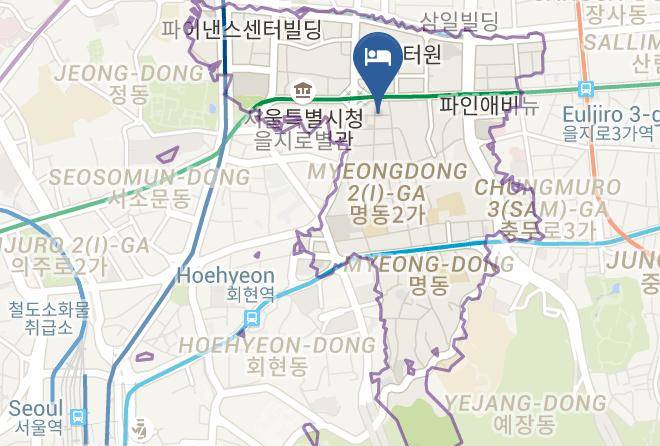 Junggu - Line Hotel Myeongdong Maps