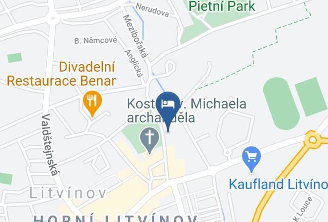 Line Hotel & Restaurant Map