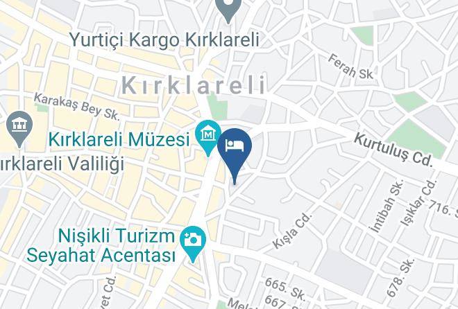 Kirklareli Karaca Ibrahim - Line Suite Hotel Maps