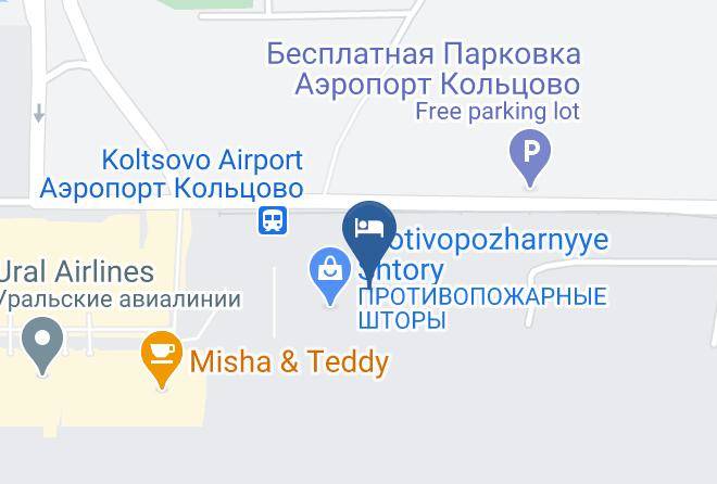 Yekaterinburg - Liner Airporthotel Ekaterinburg Maps