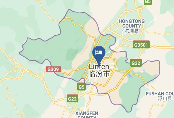Linfen - Linfen Yu Hua Yuan Hotel Maps