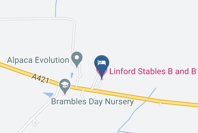 Bucks - Linford Stables B And B Maps