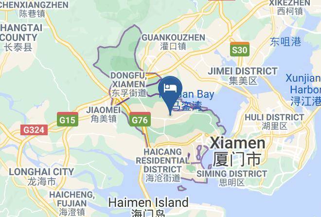 Xiamen - Ling Ling Hotel Maps