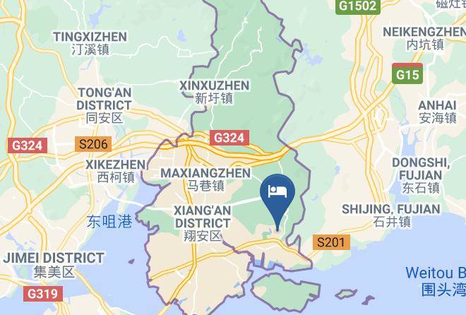 Xiamen - Lingbowan Hotel Maps