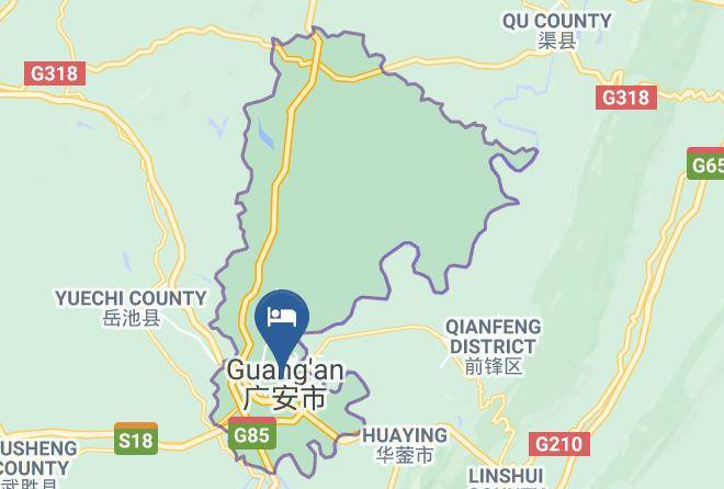 Guang An - Lingdian Express Hotel Maps