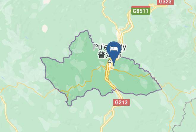 Puer - Linghe Hotel Pu'er Maps