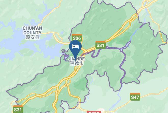 Hangzhou - Lingjiang Hotel Maps