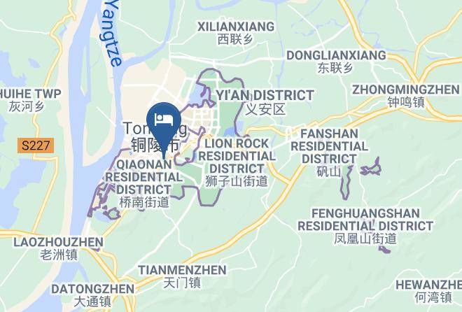 Tongling - Lingjiang Restaurant Maps