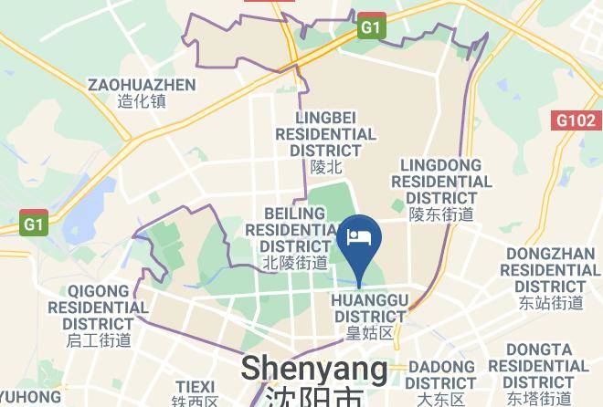 Shenyang - Linglong Fashion Hotel Maps