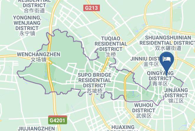 Chengdu - Linglong Hotel Maps