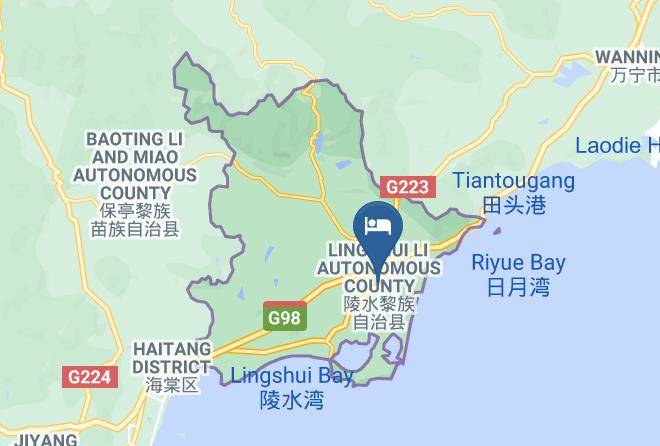 Lingshui Lizu Aut County - Lingshui Dream Island Holiday Hotel Maps