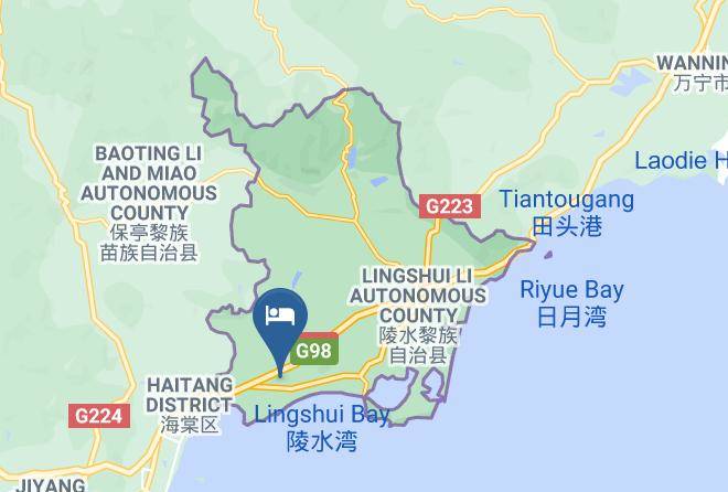 Lingshui Lizu Aut County - Lingshui Xinshengyuan Travel Agency Maps