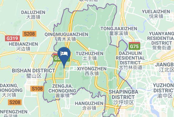Shapingba District - Lingxi Hotel Maps