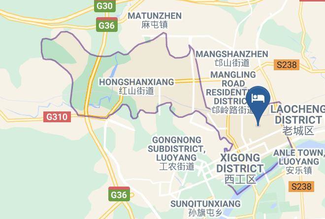Luoyang - Lingyu Express Hotel Maps