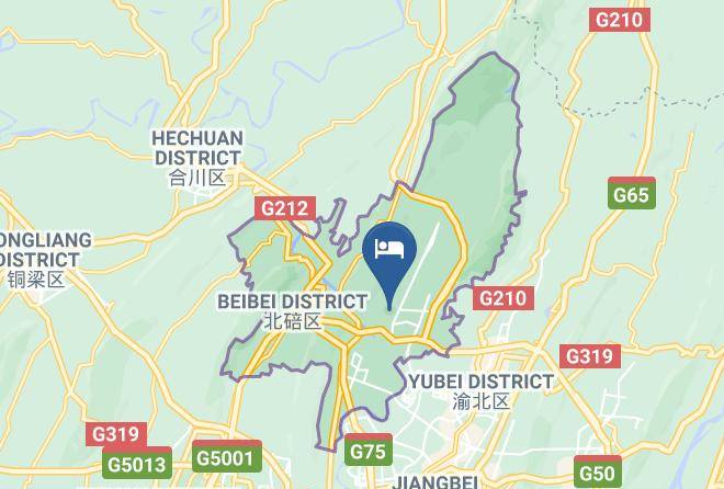 Beibei District - Linjia Holiday Business Hotel Maps