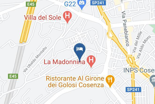 Cosenza - Link Hotel Maps