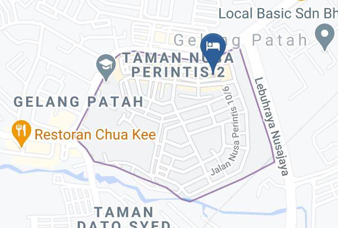 Johor Bahru - Linkway Hotel Maps