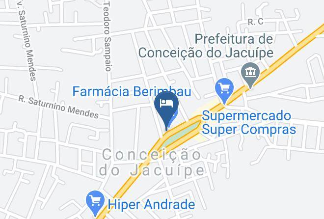 Conceicao Do Jacuipe - Lino's Hotel Maps