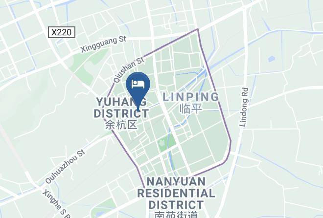 Hangzhou - Linping Hotel Maps
