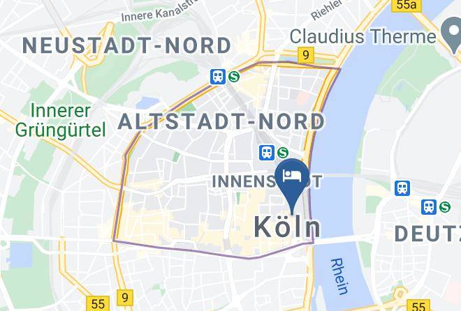 Cologne - Lint Hotel Koln Maps