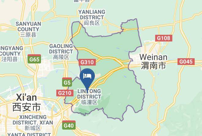 Xi An - Lintong Huadu Fashion Hotel Xi'an Maps