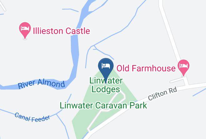 Edinburgh City - Linwater Lodges Maps