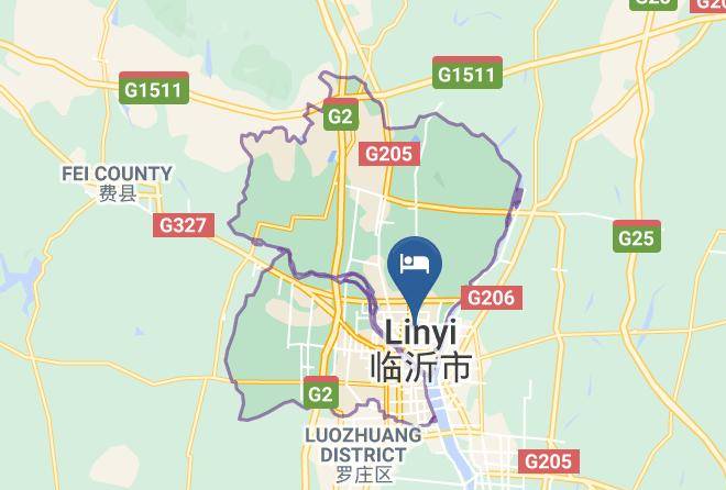 Linyi - Linyi Jingyue Boutique Hotel Maps