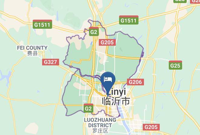 Linyi - Linyi Ruiya Business Motel Maps