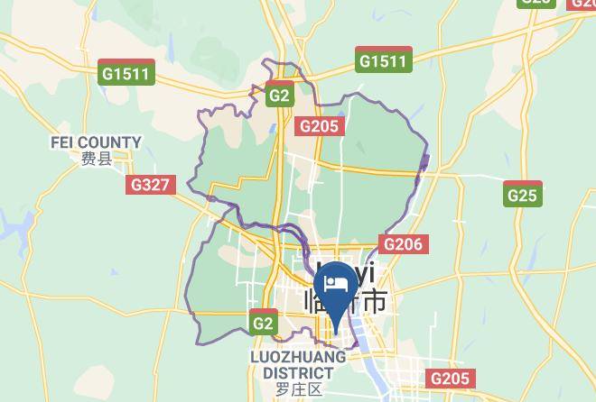 Linyi - Linyi Taoranju Hotel Maps