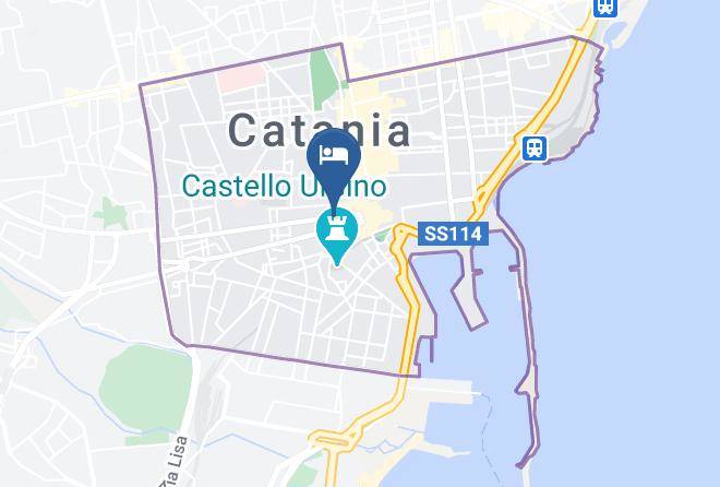 Catania - Liodoro Catania B&b Maps