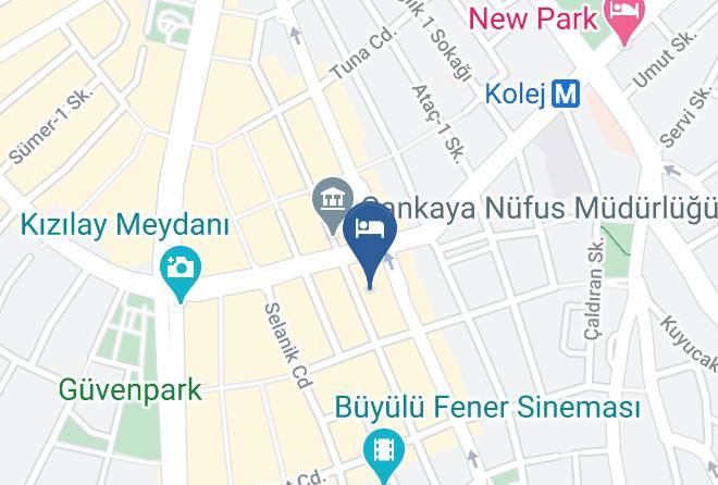 Cankaya - Lion City Hotel Kizilay Maps