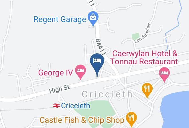Gwynedd - Lion Hotel Maps