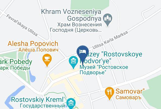 Rostovsky District - Lion Hotel Maps