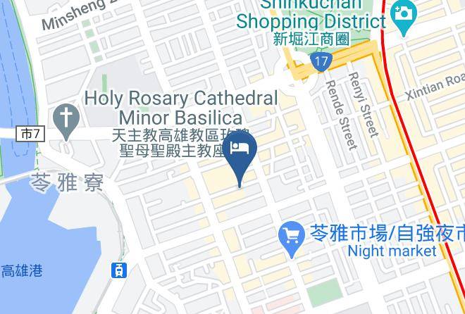 Qianjin District - Lion King Hotel Maps