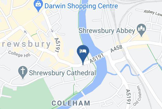 Shropshire - Lion + Pheasant Hotel Maps