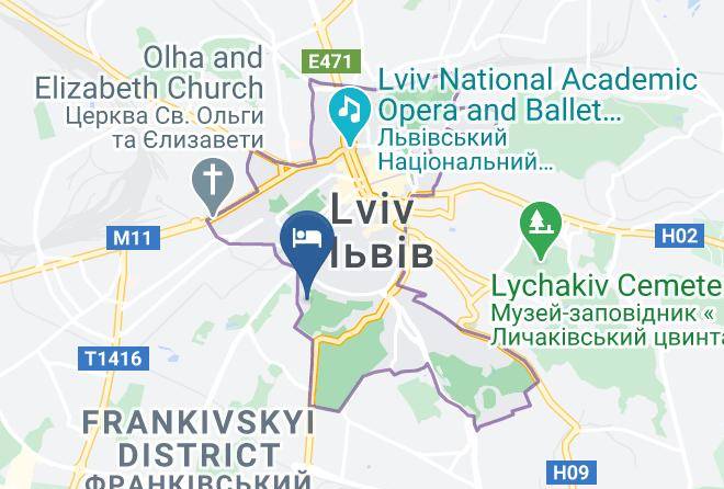 Lviv - Lion's Castle Maps