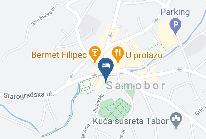 Samobor - Lioness Hotel Maps