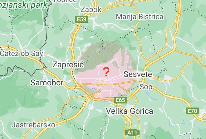 Zagreb - Lipa Centar To Maps