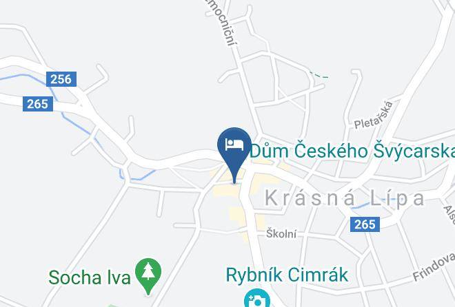 Decin - Lipa Resort Maps