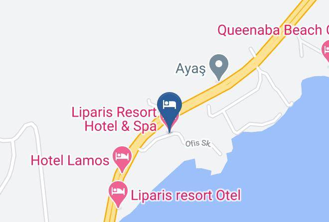 Kumkuyu - Liparis Resort Hotel & Spa Maps